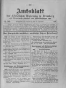 Amtsblatt der K&ouml;niglichen Preussischen Regierung zu Bromberg. 1916.12.09 No.50