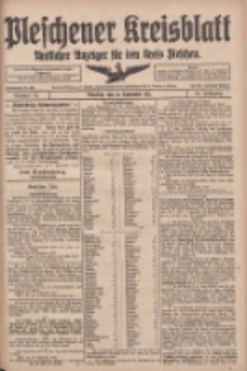 Pleschener Kreisblatt: Amtlicher Anzeiger f&uuml;r den Kreis Pleschen 1917.09.29 Jg.65 Nr78