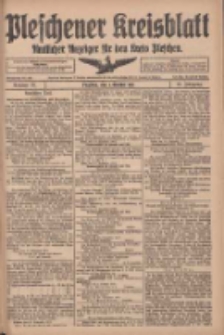 Pleschener Kreisblatt: Amtlicher Anzeiger f&uuml;r den Kreis Pleschen 1917.10.03 Jg.65 Nr79