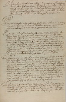 Instrukcya Wielebnemu w Bogu Krzysztofowi Szembekowi, biskupowi inflantskiemu od Jego Kr&oacute;lewskiey Mości Pana Naszego Miłościwego do Jego Carskiego Wlcztwa naznaczonemu, dana w Kancellaryey Koronney dnia 27 octobra 1711 [rz.] w obozie pod Stralsundem