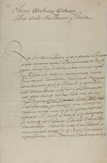 List Adama Sieniawskiego do Komisji Fiskalnej w Poznaniu o konieczności wystawienia wojska z 20.12.1711