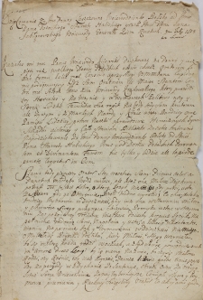 Mowa Xcia Imci. Wiśniowieckiego wojewody krakowskiego na akcie weselnym Im. Pa: Łaszcz&oacute;wney woiewodzianki belskiey z ImP. woiewoddzicem kijowskim Potockim we Lwowie w 1719