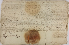 Uniwersał Augusta II przeciwko oszustwom w pobieraniu myta za nieistniejące mosty i groble we wschodnich wojew&oacute;dztwach, utrudniające handel solą z Ukrainą z 23.12.1724