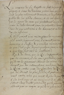 Relacja o zatargu między Jakubem Stuartem, kr&oacute;lem Szkocji a jego małżonką Klementyną z Sobieskich z 1724