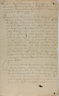 Respons Jaśnie Oświeconego Im Pana kasztellana krakowskiego, hetmana wielkiego [Adam Mikołaj Sieniawski] ad desideria prześwietnych woiew&oacute;dztw wielkopolskich dany w Warszawie d. 21 aprilis 1712