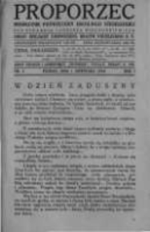 Proporzec: miesięcznik poświęcony ideologji strzeleckiej. 1926 R.1 nr8