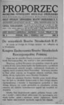 Proporzec: miesięcznik poświęcony ideologji strzeleckiej. 1927 R.2 nr6