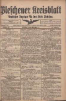 Pleschener Kreisblatt: Amtlicher Anzeiger für den Kreis Pleschen 1917.11.10 Jg.65 Nr90