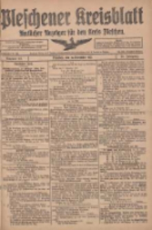 Pleschener Kreisblatt: Amtlicher Anzeiger für den Kreis Pleschen 1917.11.21 Jg.65 Nr93