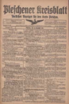 Pleschener Kreisblatt: Amtlicher Anzeiger für den Kreis Pleschen 1917.12.12 Jg.65 Nr99