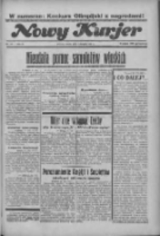 Nowy Kurjer: dawniej "Postęp" 1936.08.01 R.47 Nr177
