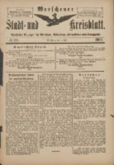 Wreschener Stadt und Kreisblatt: amtlicher Anzeiger f&uuml;r Wreschen, Miloslaw, Strzalkowo und Umgegend 1900.07.04 Nr53