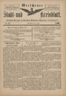 Wreschener Stadt und Kreisblatt: amtlicher Anzeiger für Wreschen, Miloslaw, Strzalkowo und Umgegend 1900.07.11 Nr55
