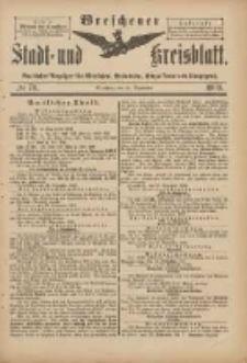 Wreschener Stadt und Kreisblatt: amtlicher Anzeiger für Wreschen, Miloslaw, Strzalkowo und Umgegend 1900.09.29 Nr78