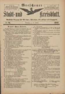 Wreschener Stadt und Kreisblatt: amtlicher Anzeiger für Wreschen, Miloslaw, Strzalkowo und Umgegend 1900.10.10 Nr81