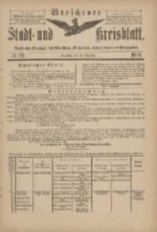 Wreschener Stadt und Kreisblatt: amtlicher Anzeiger f&uuml;r Wreschen, Miloslaw, Strzalkowo und Umgegend 1900.11.14 Nr92