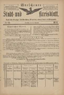 Wreschener Stadt und Kreisblatt: amtlicher Anzeiger für Wreschen, Miloslaw, Strzalkowo und Umgegend 1900.11.14 Nr92
