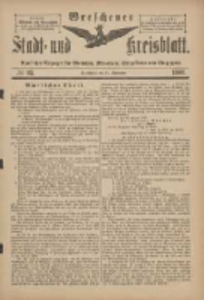 Wreschener Stadt und Kreisblatt: amtlicher Anzeiger für Wreschen, Miloslaw, Strzalkowo und Umgegend 1900.11.17 Nr93