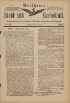 Wreschener Stadt und Kreisblatt: amtlicher Anzeiger f&uuml;r Wreschen, Miloslaw, Strzalkowo und Umgegend 1900.11.21 Nr94