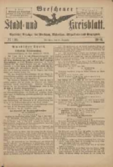 Wreschener Stadt und Kreisblatt: amtlicher Anzeiger f&uuml;r Wreschen, Miloslaw, Strzalkowo und Umgegend 1900.12.12 Nr100