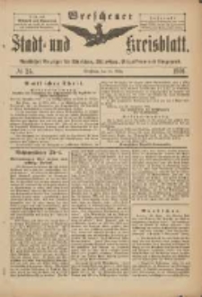 Wreschener Stadt und Kreisblatt: amtlicher Anzeiger für Wreschen, Miloslaw, Strzalkowo und Umgegend 1901.03.20 Nr24