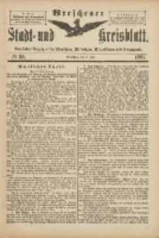 Wreschener Stadt und Kreisblatt: amtlicher Anzeiger f&uuml;r Wreschen, Miloslaw, Strzalkowo und Umgegend 1901.07.03 Nr55