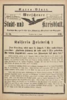 Wreschener Stadt und Kreisblatt: amtlicher Anzeiger für Wreschen, Miloslaw, Strzalkowo und Umgegend 1901.08.06 Nr65
