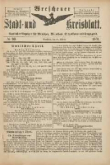 Wreschener Stadt und Kreisblatt: amtlicher Anzeiger f&uuml;r Wreschen, Miloslaw, Strzalkowo und Umgegend 1901.10.30 Nr90