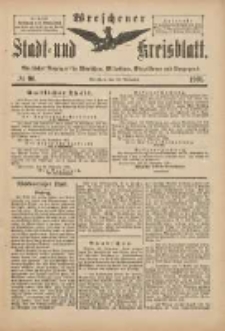 Wreschener Stadt und Kreisblatt: amtlicher Anzeiger f&uuml;r Wreschen, Miloslaw, Strzalkowo und Umgegend 1901.11.20 Nr96