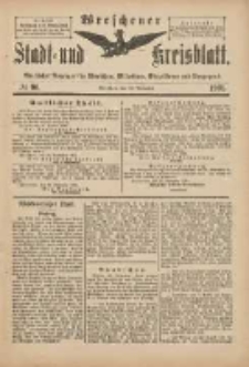 Wreschener Stadt und Kreisblatt: amtlicher Anzeiger für Wreschen, Miloslaw, Strzalkowo und Umgegend 1901.11.20 Nr96