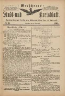 Wreschener Stadt und Kreisblatt: amtlicher Anzeiger f&uuml;r Wreschen, Miloslaw, Strzalkowo und Umgegend 1901.11.30 Nr99
