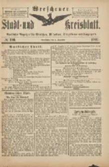 Wreschener Stadt und Kreisblatt: amtlicher Anzeiger für Wreschen, Miloslaw, Strzalkowo und Umgegend 1901.12.04 Nr100