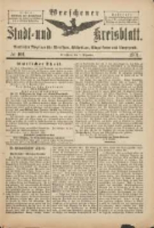Wreschener Stadt und Kreisblatt: amtlicher Anzeiger f&uuml;r Wreschen, Miloslaw, Strzalkowo und Umgegend 1901.12.07 Nr101