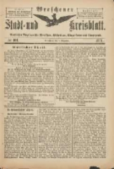 Wreschener Stadt und Kreisblatt: amtlicher Anzeiger für Wreschen, Miloslaw, Strzalkowo und Umgegend 1901.12.07 Nr101