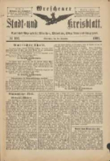 Wreschener Stadt und Kreisblatt: amtlicher Anzeiger für Wreschen, Miloslaw, Strzalkowo und Umgegend 1901.12.14 Nr103