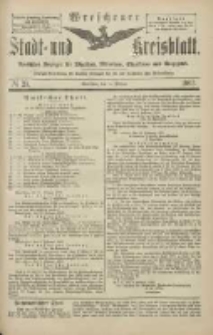 Wreschener Stadt und Kreisblatt: amtlicher Anzeiger f&uuml;r Wreschen, Miloslaw, Strzalkowo und Umgegend 1903.02.14 Nr21