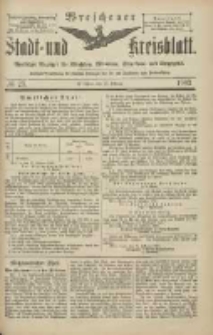 Wreschener Stadt und Kreisblatt: amtlicher Anzeiger f&uuml;r Wreschen, Miloslaw, Strzalkowo und Umgegend 1903.02.19 Nr23