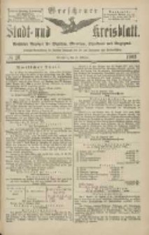 Wreschener Stadt und Kreisblatt: amtlicher Anzeiger für Wreschen, Miloslaw, Strzalkowo und Umgegend 1903.26 Nr26