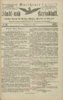Wreschener Stadt und Kreisblatt: amtlicher Anzeiger f&uuml;r Wreschen, Miloslaw, Strzalkowo und Umgegend 1903.03.05 Nr29
