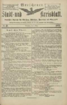 Wreschener Stadt und Kreisblatt: amtlicher Anzeiger für Wreschen, Miloslaw, Strzalkowo und Umgegend 1903.03.05 Nr29