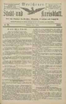 Wreschener Stadt und Kreisblatt: amtlicher Anzeiger f&uuml;r Wreschen, Miloslaw, Strzalkowo und Umgegend 1903.03.07 Nr30
