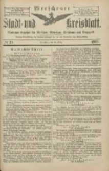 Wreschener Stadt und Kreisblatt: amtlicher Anzeiger f&uuml;r Wreschen, Miloslaw, Strzalkowo und Umgegend 1903.03.10 Nr31