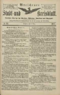 Wreschener Stadt und Kreisblatt: amtlicher Anzeiger f&uuml;r Wreschen, Miloslaw, Strzalkowo und Umgegend 1903.03.12 Nr32