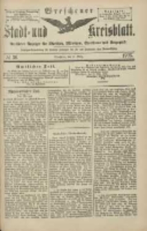 Wreschener Stadt und Kreisblatt: amtlicher Anzeiger für Wreschen, Miloslaw, Strzalkowo und Umgegend 1903.03.21 Nr36