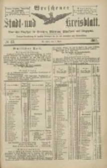 Wreschener Stadt und Kreisblatt: amtlicher Anzeiger für Wreschen, Miloslaw, Strzalkowo und Umgegend 1903.04.07 Nr43