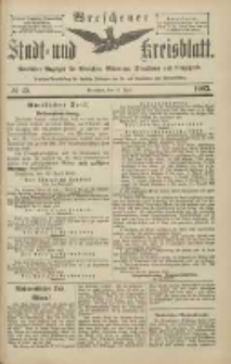 Wreschener Stadt und Kreisblatt: amtlicher Anzeiger für Wreschen, Miloslaw, Strzalkowo und Umgegend 1903.04.11 Nr45