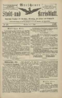 Wreschener Stadt und Kreisblatt: amtlicher Anzeiger für Wreschen, Miloslaw, Strzalkowo und Umgegend 1903.04.21 Nr48