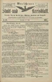 Wreschener Stadt und Kreisblatt: amtlicher Anzeiger f&uuml;r Wreschen, Miloslaw, Strzalkowo und Umgegend 1903.05.02 Nr53