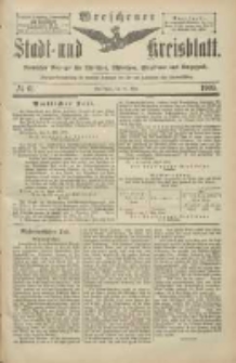 Wreschener Stadt und Kreisblatt: amtlicher Anzeiger f&uuml;r Wreschen, Miloslaw, Strzalkowo und Umgegend 1903.05.21 Nr61