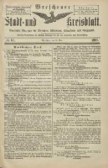 Wreschener Stadt und Kreisblatt: amtlicher Anzeiger für Wreschen, Miloslaw, Strzalkowo und Umgegend 1903.05.30 Nr65